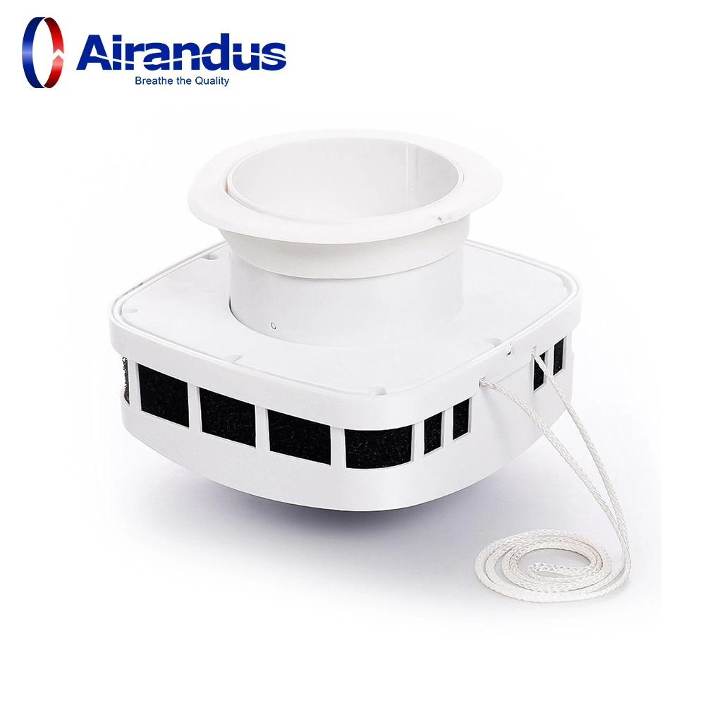 China Factory Price Square Drawstring ABS Plastic Air Vent with String Pull